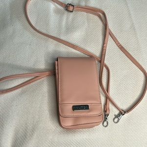 Nautica Catalina vegan leather crossbody wallet